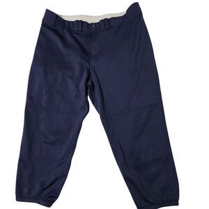 Mizuno Performance softball pants For Women's Size XXL Navy Blue Color